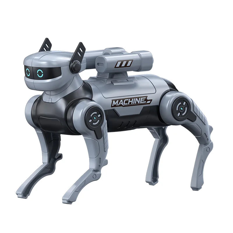 Perro robot interactivo para mascotas, dos colores