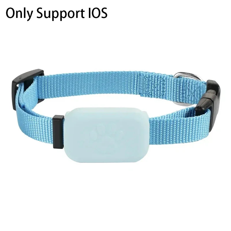 Collar con localizador GPS Bluetooth para mascotas, localizador global remoto.