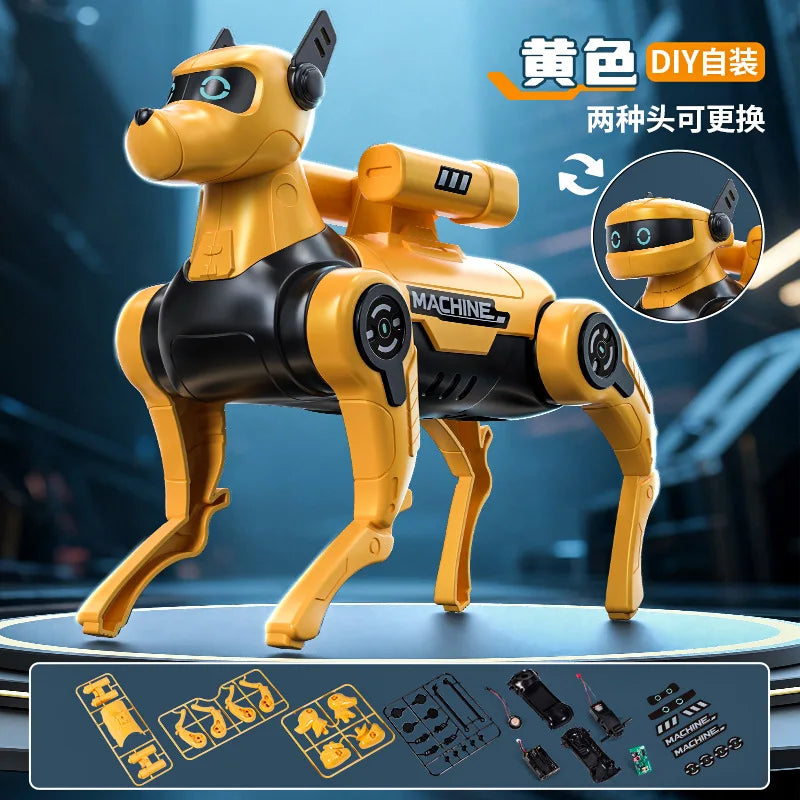 Perro robot interactivo para mascotas, dos colores