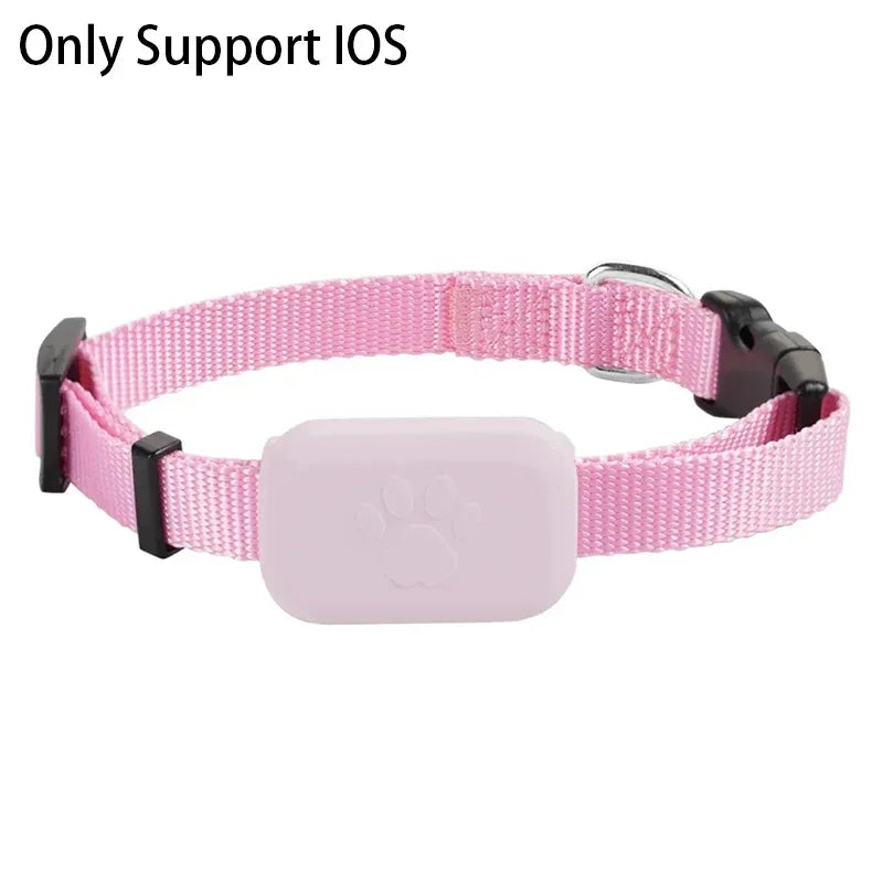 Collar con localizador GPS Bluetooth para mascotas, localizador global remoto.